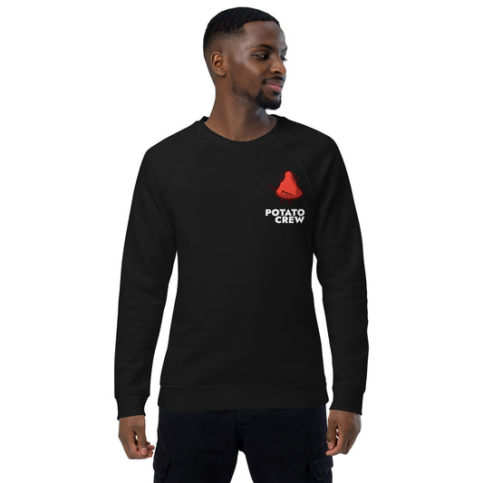 Red Stone Master - Unisex organic raglan sweatshirt