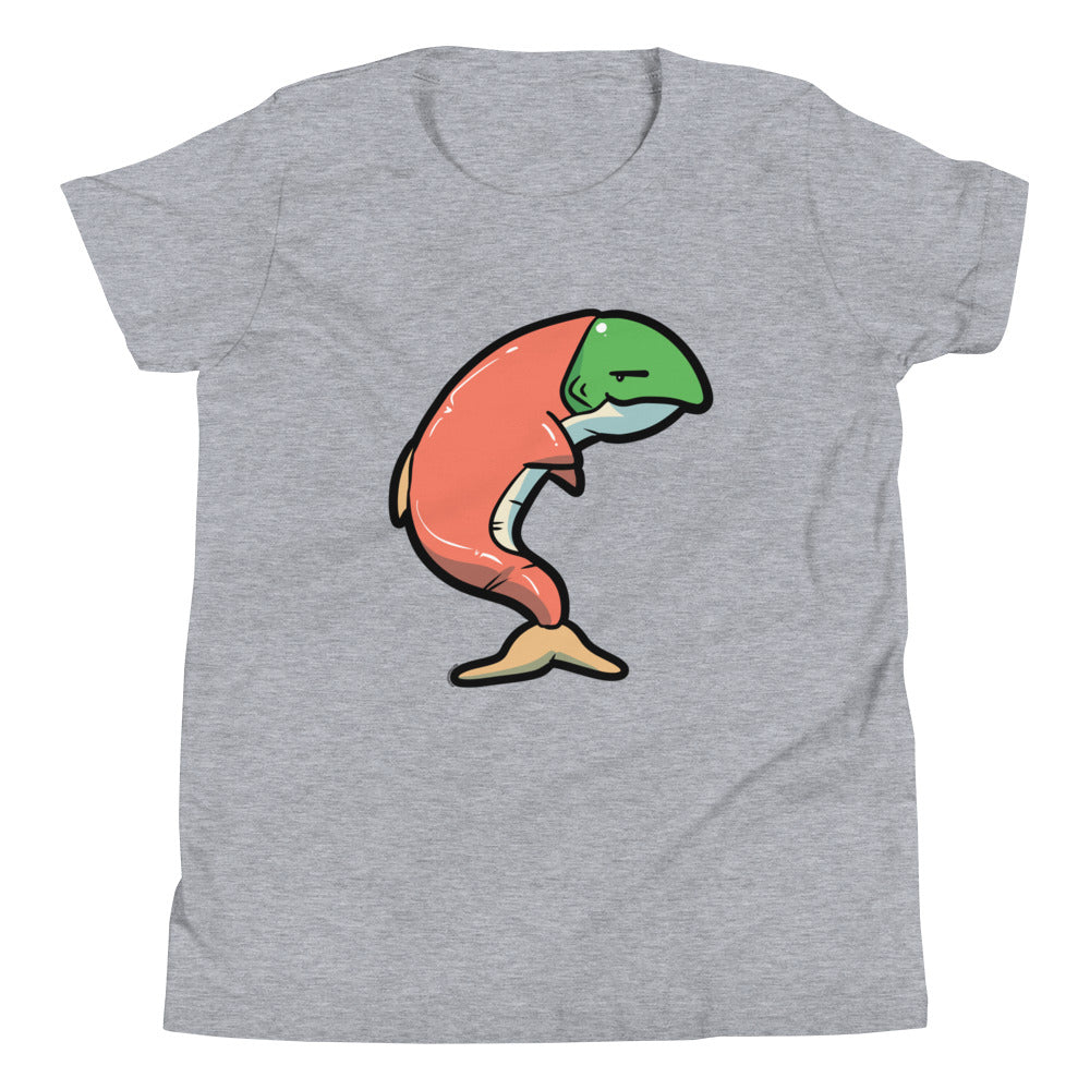 Life Support Salmon Happy Youth Short Sleeve T-Shirt