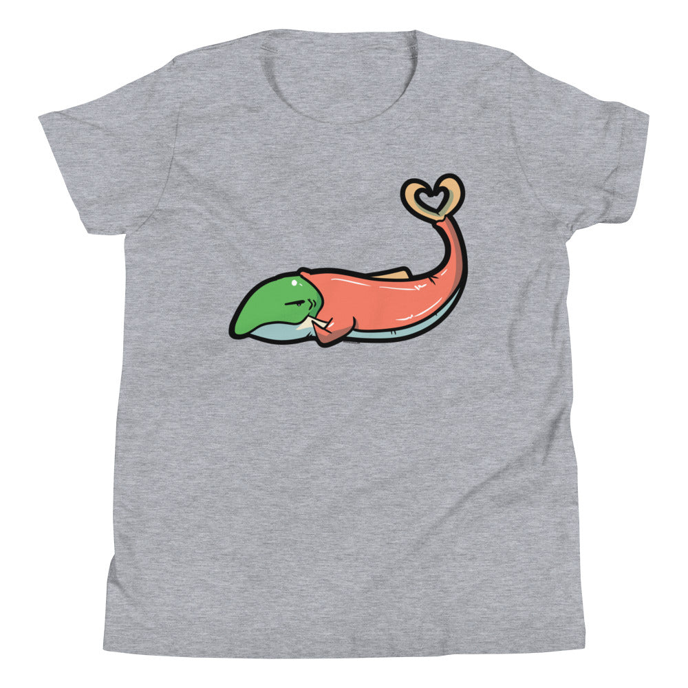 Life Support Salmon Love Youth Short Sleeve T-Shirt