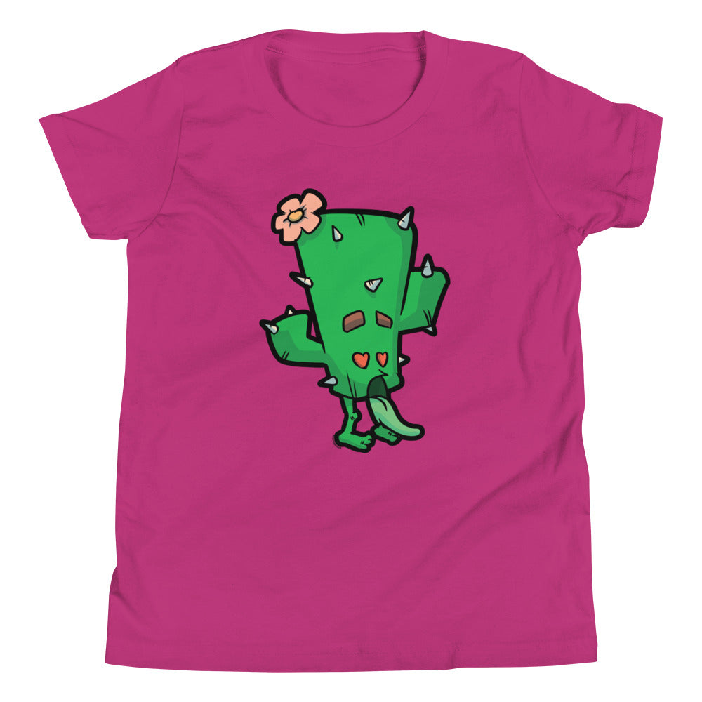 Trash Cactus Love Youth Short Sleeve T-Shirt