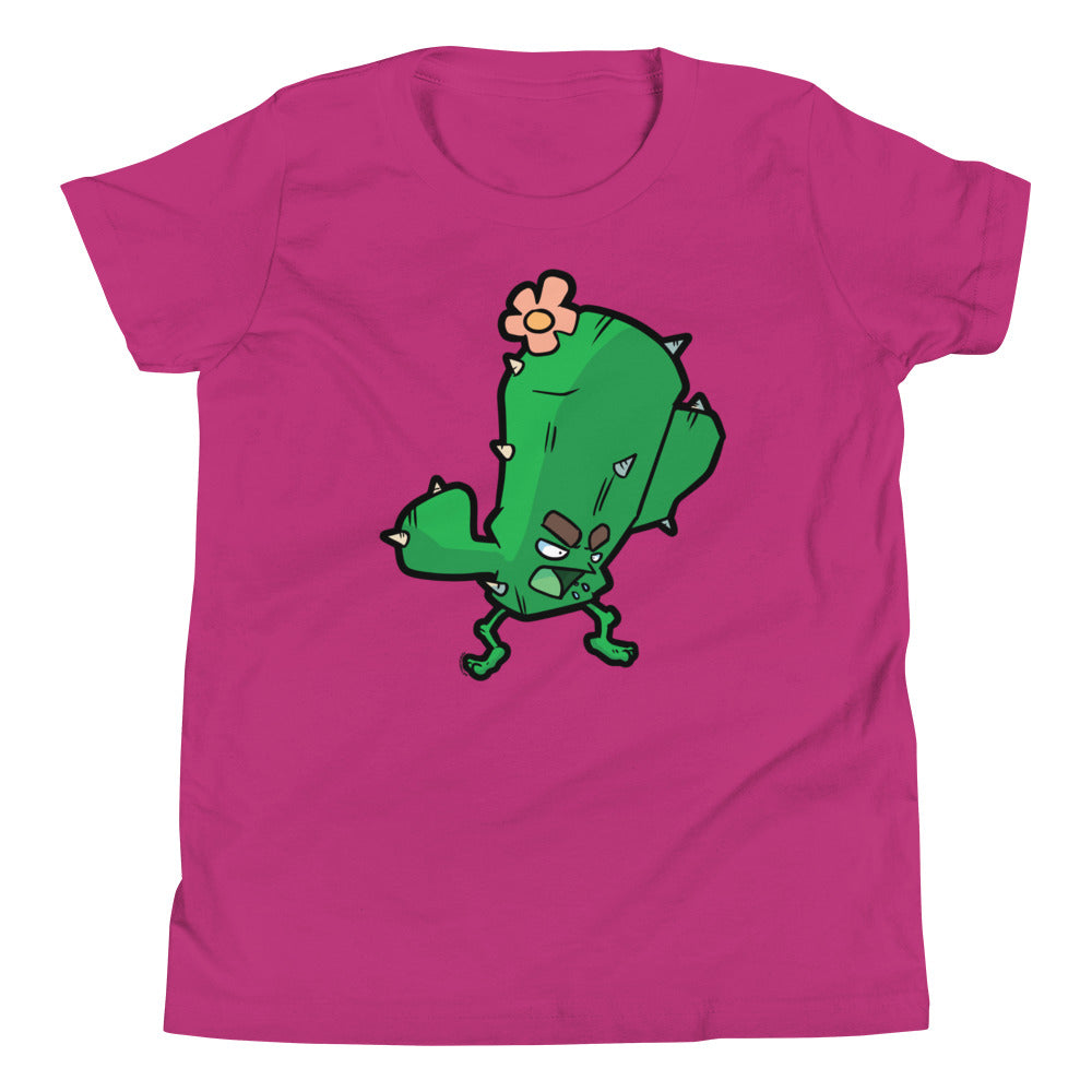 Trash Cactus Rage Youth Short Sleeve T-Shirt