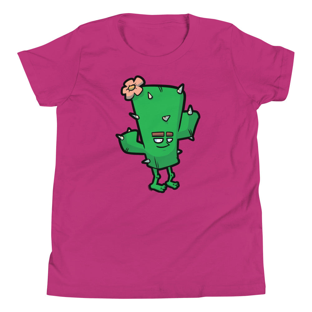 Trash Cactus Happy Youth Short Sleeve T-Shirt