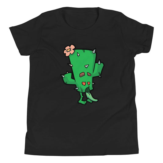 Trash Cactus Love Youth Short Sleeve T-Shirt