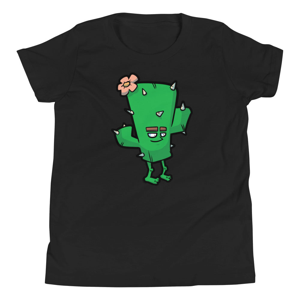 Trash Cactus Happy Youth Short Sleeve T-Shirt