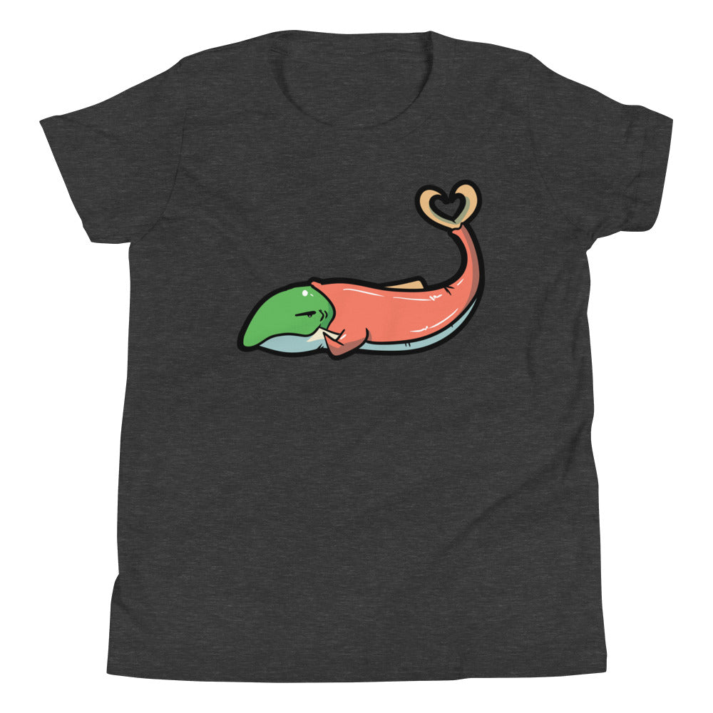 Life Support Salmon Love Youth Short Sleeve T-Shirt