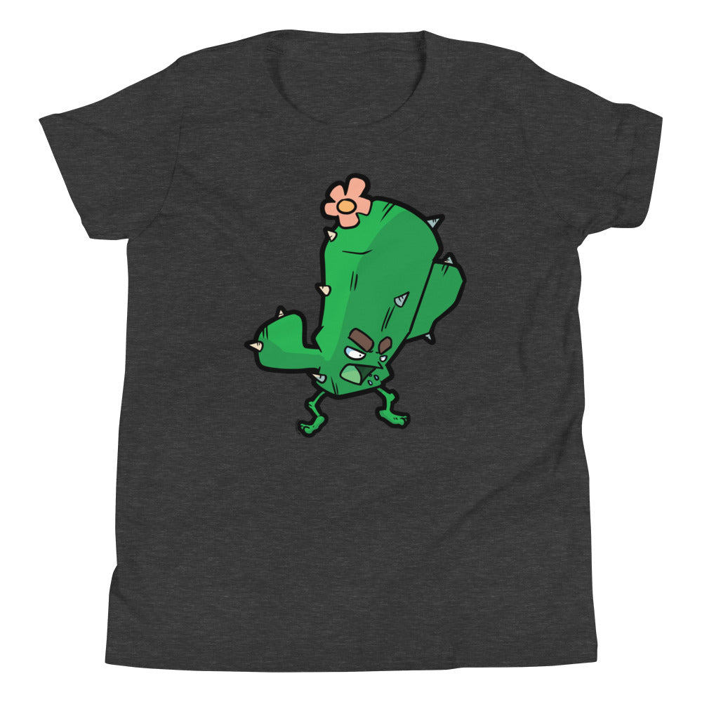 Trash Cactus Rage Youth Short Sleeve T-Shirt