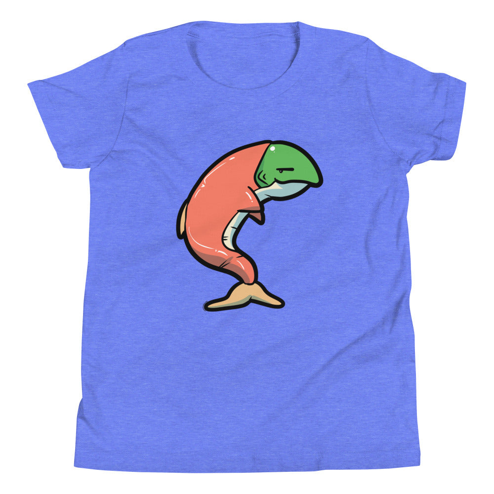 Life Support Salmon Happy Youth Short Sleeve T-Shirt