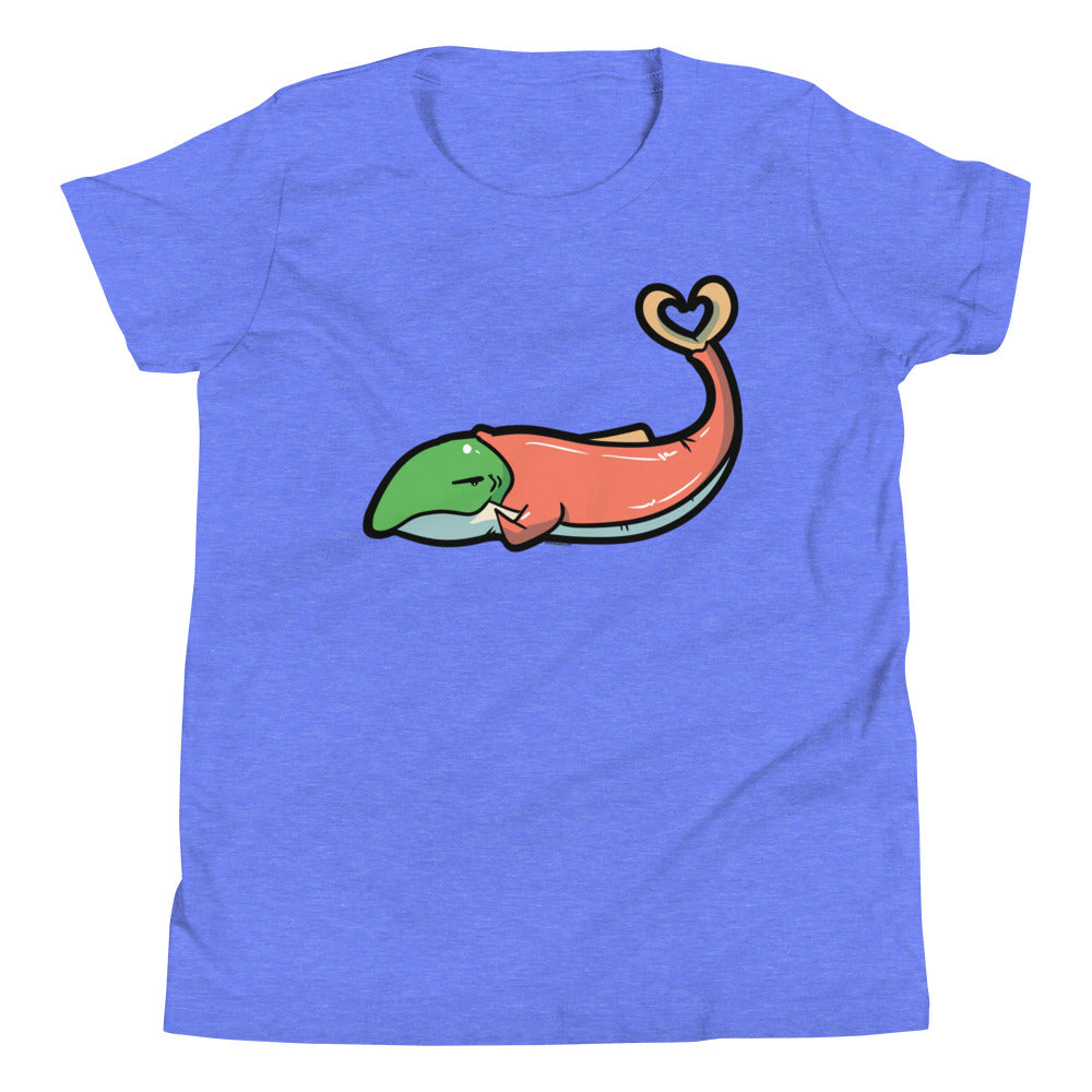 Life Support Salmon Love Youth Short Sleeve T-Shirt