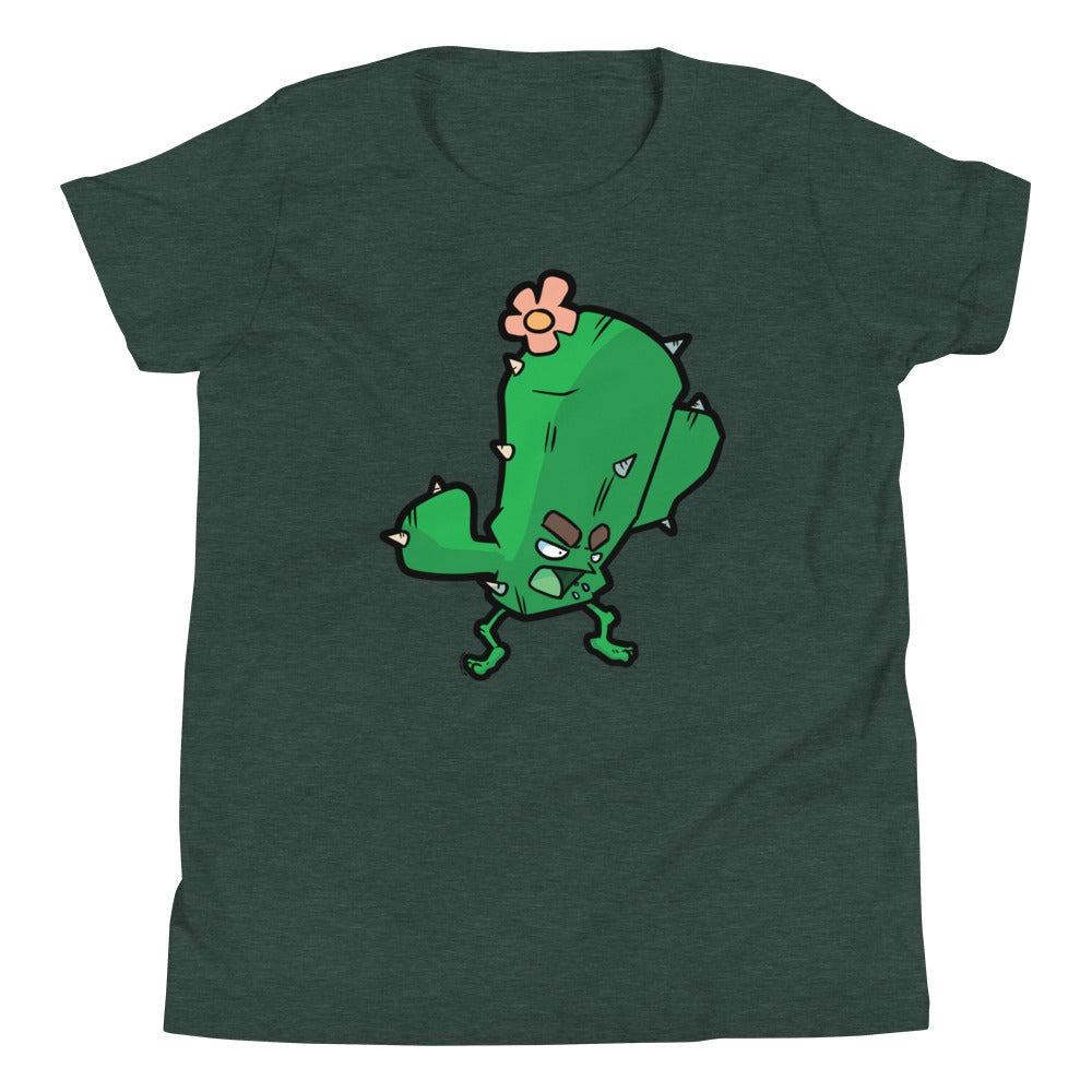 Trash Cactus Rage Youth Short Sleeve T-Shirt