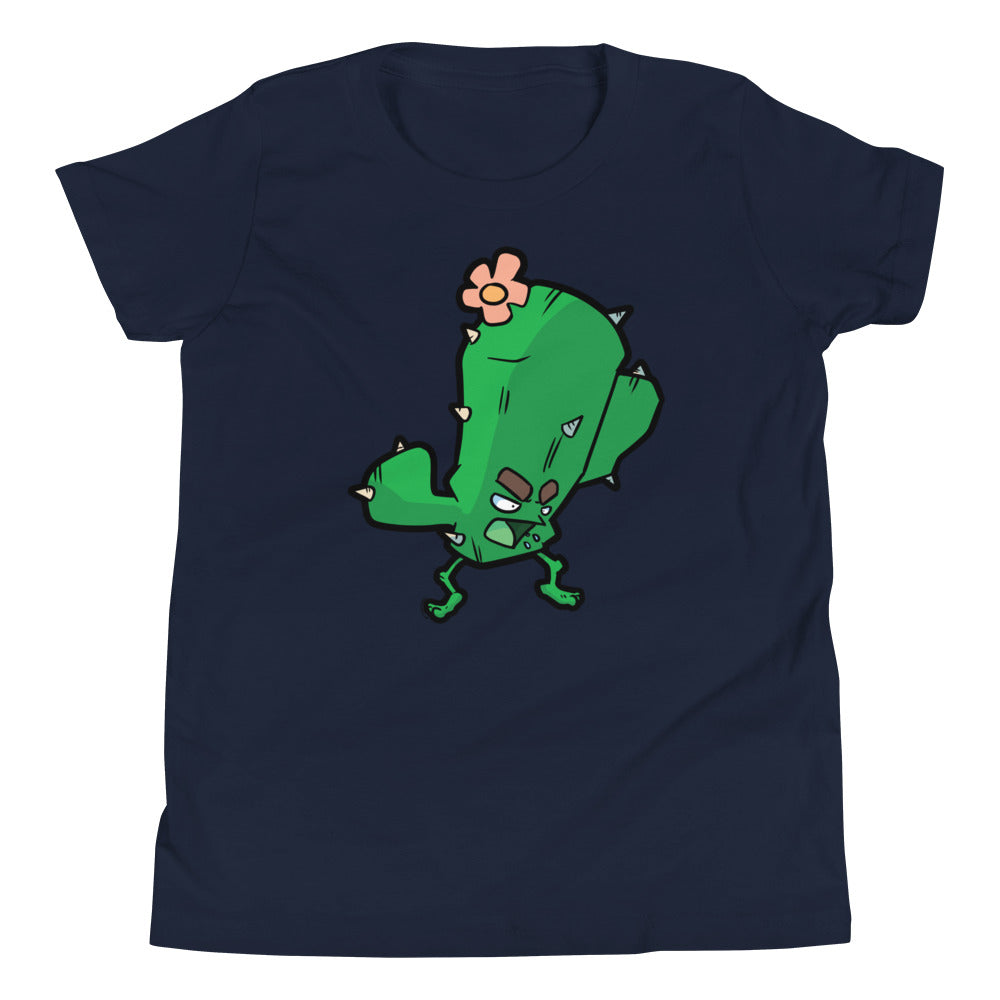 Trash Cactus Rage Youth Short Sleeve T-Shirt