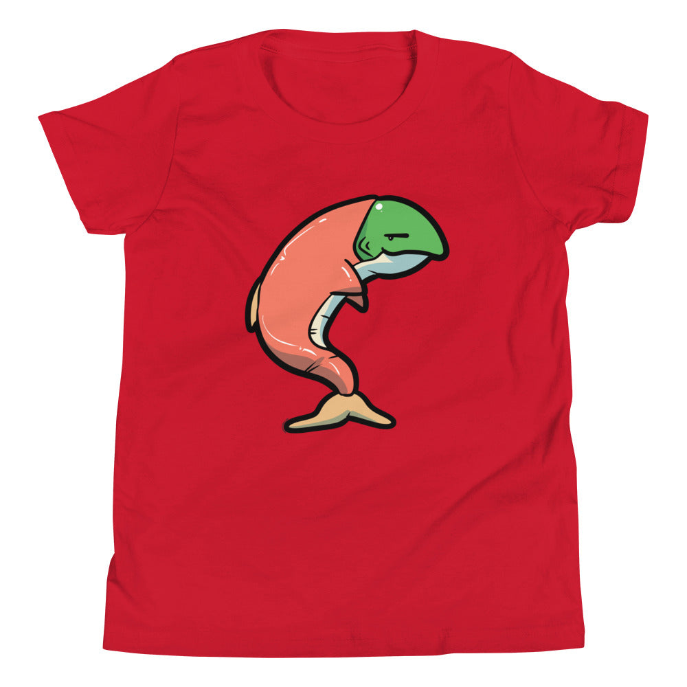 Life Support Salmon Happy Youth Short Sleeve T-Shirt