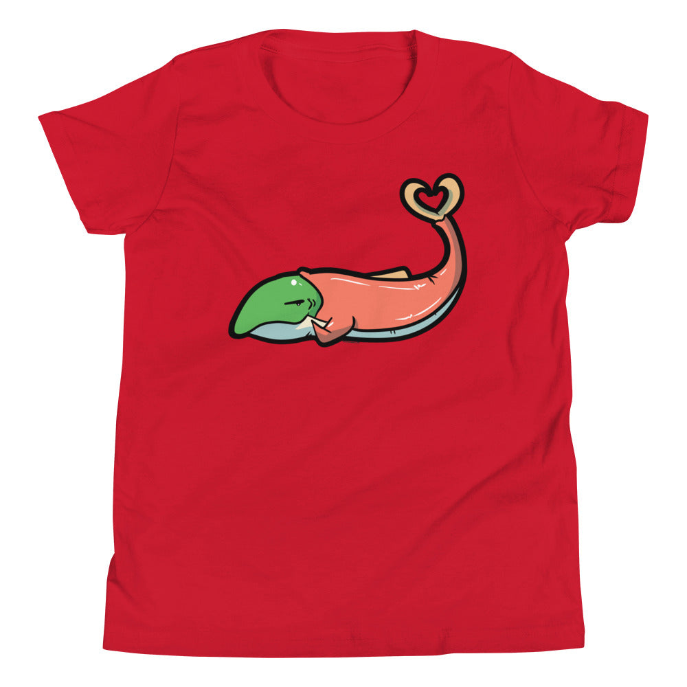 Life Support Salmon Love Youth Short Sleeve T-Shirt