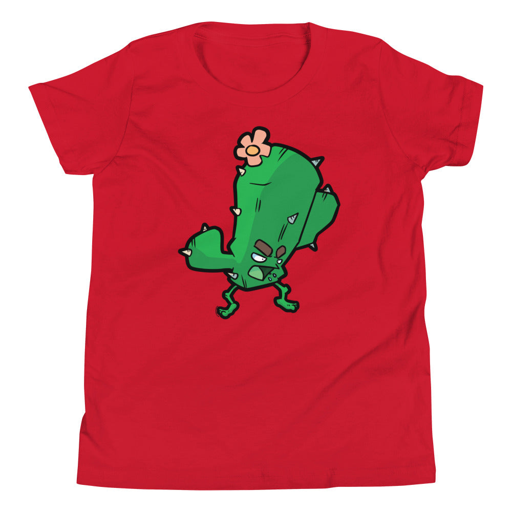 Trash Cactus Rage Youth Short Sleeve T-Shirt