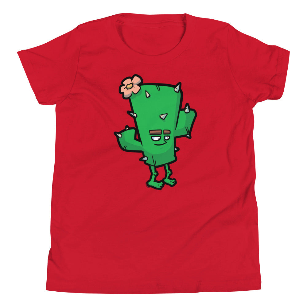 Trash Cactus Happy Youth Short Sleeve T-Shirt