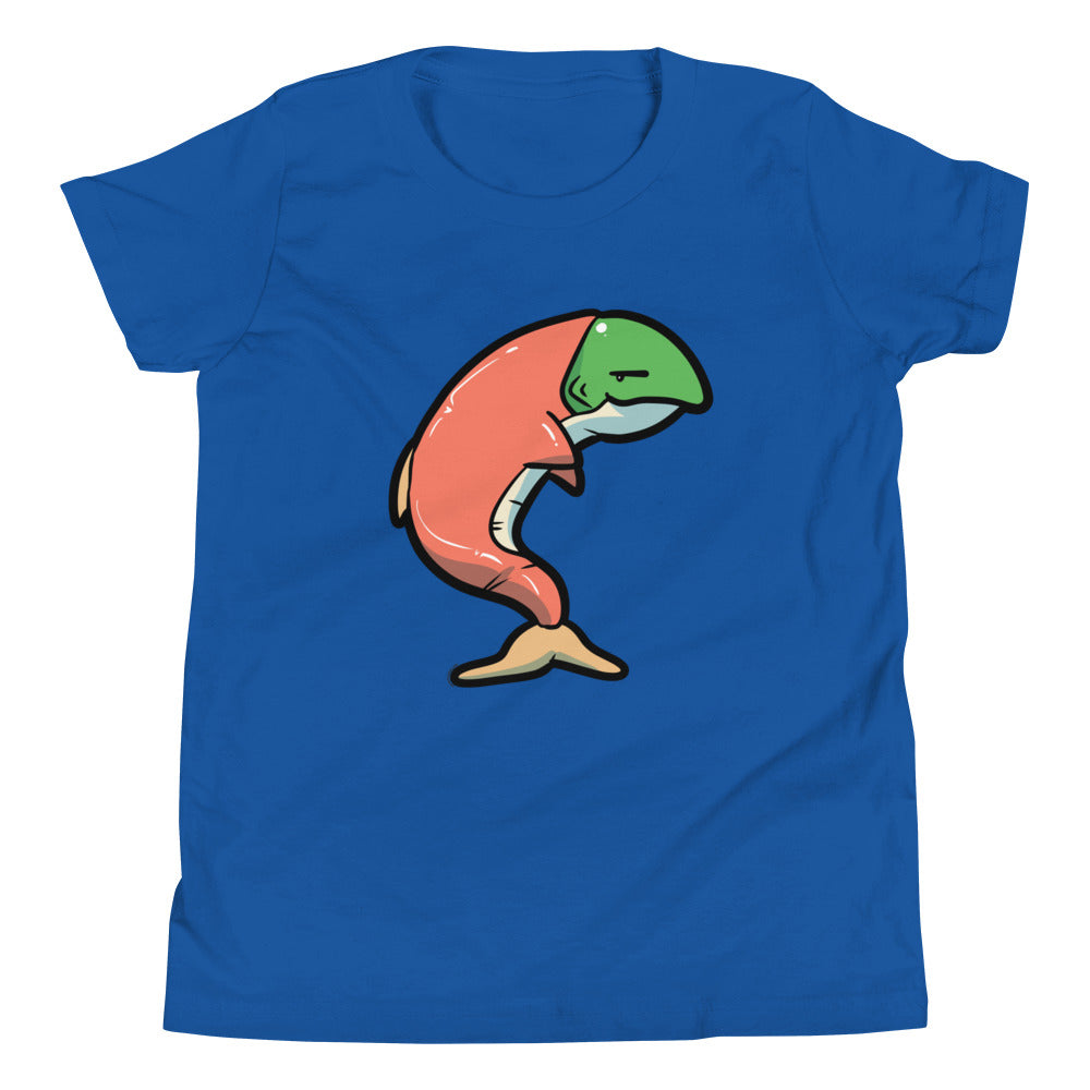 Life Support Salmon Happy Youth Short Sleeve T-Shirt