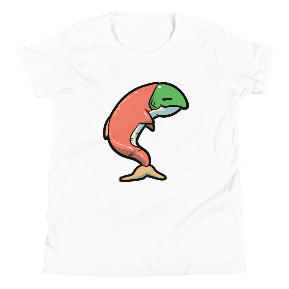 Life Support Salmon Happy Youth Short Sleeve T-Shirt